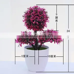 WEFOUND Mini Artificial Plant Bonsai High Quality for Decoration Plant thumbnail-2