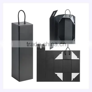 Factory Price Custom Logo Folding Empty Wine Glass Display Box thumbnail-3