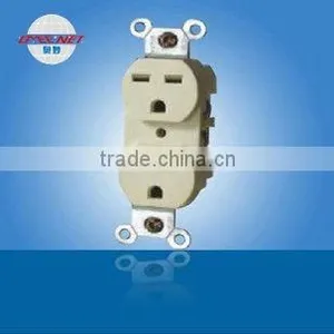 250V 15A High Quality Duplex Decorative Wall Socket thumbnail-1