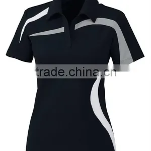 Ladies Sports Short Sleeve Polo Shirt thumbnail-1