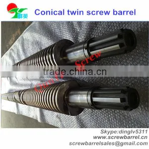Conical Twin Screw Barrel for Double Screw Extruder thumbnail-4