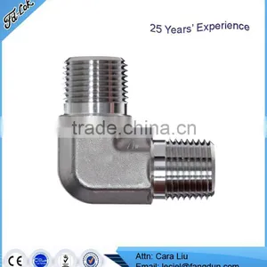 Stainless Steel 90 Degree Male Elbow,SS Threaded Fitting thumbnail-1