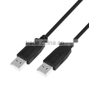 6 Foot Black USB 2.0 High Speed A Male To A Male Cable thumbnail-3