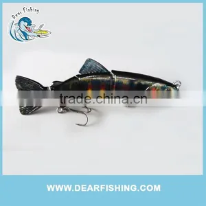 Multi Jointed Fishing Lure Custom Fishing Lure Painting Fishing Lure Realistic thumbnail-5