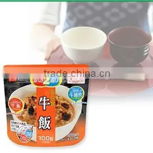 Emergency Preparedness Food Satake 'Magic Rice' Preservative Beef Rice 100g thumbnail-1