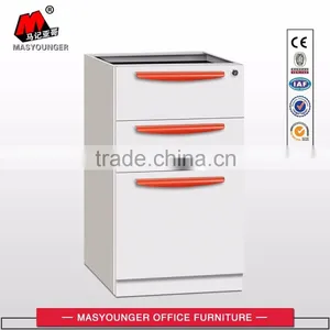 Commercial Steel Office Furniture Mobile Decorative Metal File Pedestal thumbnail-6