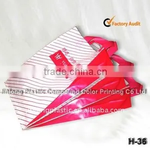 Loop Plastic Shopping Carrier Bag With Handle thumbnail-1