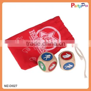 2015 New Design Promotion China Supplier Wooden Dice Bulk Dice Wholesale Dice Handbags thumbnail-1