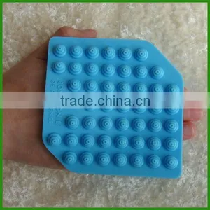 2012 New Design Silicone Bath Brush Made in China thumbnail-1