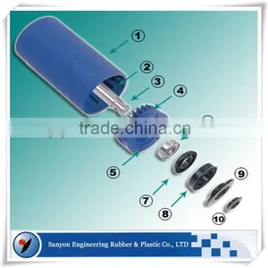 114 DIA Uhmw PE Leather Roller thumbnail-1