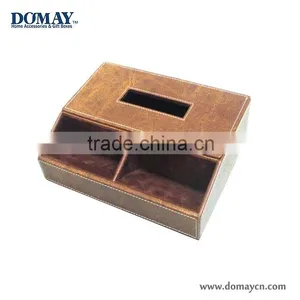 pu Desk Organizer Holder/leather Organizer thumbnail-1