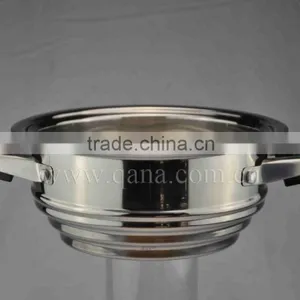 Stainless Steel Korea Ceramic Cookware Support Fire and Induction Compatible Pot With Spiral Bottom thumbnail-4