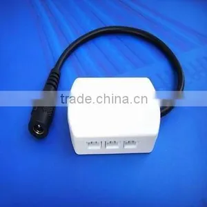 24V Electronic Components Germany Terminal Block 6 Way Power Connection Box for Connecting Euro Cables to LED Lights thumbnail-3