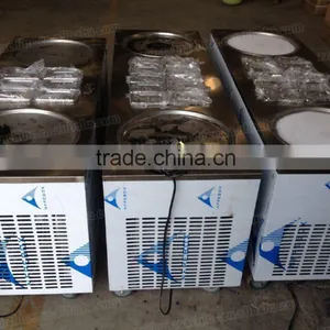 Stainless Steel Body Speed Cooling Stir Fry Ice Cream Machine/ice Cream Making Machine thumbnail-5