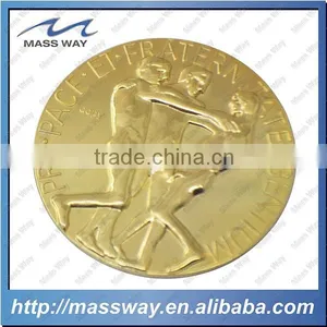 Customized Metal Challenge Sport Tumbling Gold Commemorative Coin thumbnail-1