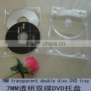 7mm Clear Double-sided DVD Tray thumbnail-1