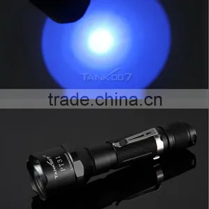 High Power 365nm 5W UV Torch Light for UV Curing, Gas Leak Detection, Blood Inspection (Tank007 PT31) thumbnail-6
