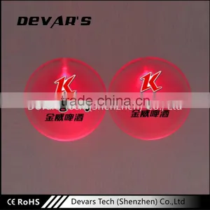 OEM High Quality Different Design Logo Customized Plastic Pin Round Led Badge thumbnail-4