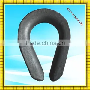 CHINA MANUFACTURER US TYPE HEAVY DUTY WIRE ROPE THIMBLE thumbnail-1