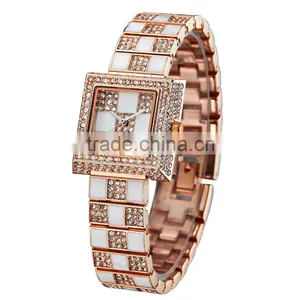 Kingsky KY068 Stylish Diamond Jewelry Fashion Wrist Watch Women thumbnail-5