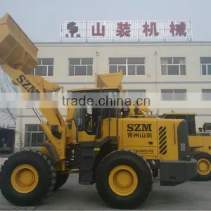 SZM 5ton Top Quality Shovel Loader 956/856 With CAT Licensed C6121 Engine Made in China thumbnail-1