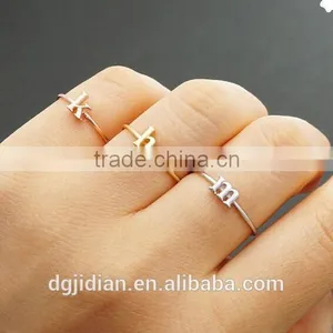 Adjustable Initial Letter Ring thumbnail-3