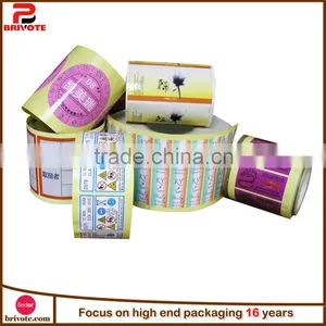 Cheap Garment Customized Printing Sticker Label/label Sticker thumbnail-1