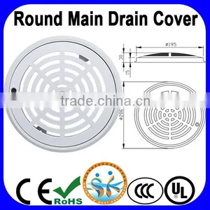 Swimming Pool Main Drain Cover, ABS Main Drainage Quality Choice thumbnail-1