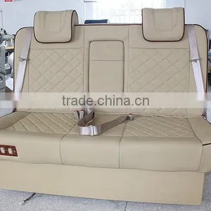 Rear 3 Seater Sofa Parts With Recliner for Motor Homes MPV thumbnail-3