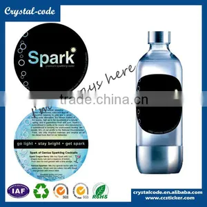 Customized Adhesive PET Shampoo Mineral Water Plastic Bottle Printing Transparent Label Stickers Materials Packaging thumbnail-1