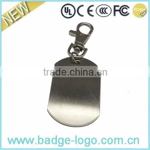 Customized Blank Keychain Dog Tag for Promotion thumbnail-1