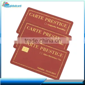 Top Quality Custom Design Matt Finish Printing Plastic Sle5528 Smart Card Fashion Magnetic Card Wholesale RFID Contact Chip Card thumbnail-4