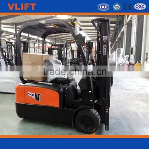 2 Ton Three Wheel Full Electric Forklift With Charger With Battery thumbnail-1
