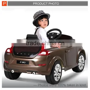 RC and Battery Operated Kids Electric License Ride on Car for Sale thumbnail-3