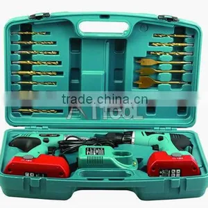 2015 Plastic Tool Case Power Tool Set Drill thumbnail-1