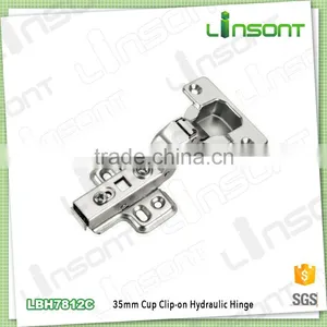 China Manufacture Hydraulic Clip on Piano Hinge Furniture Accessories Cabinet Hinge thumbnail-1