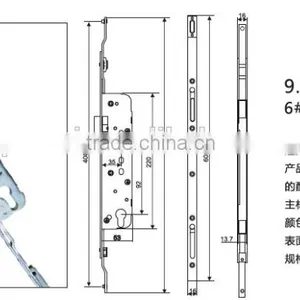 Multipoint Door Lock for PVC Door Mortise Door Lock With Cylinder for PVC Casement Door91420406 thumbnail-2