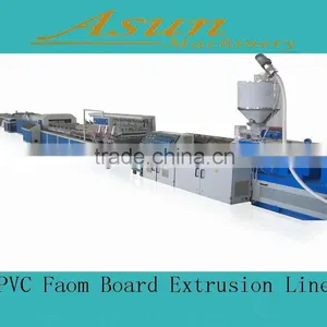 PVC Foam Borad Extrusion Machinery/PVC Foam Board Production Line thumbnail-5