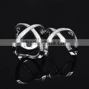 Fashion New Model Silver Ring Wedding Ladies Gold Finger Ring thumbnail-6