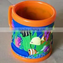 Hot Sell 3d Plastic Mug Cup thumbnail-1