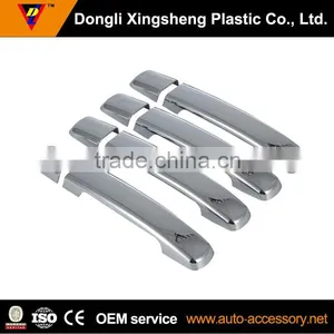 Outside Door Handle Cover Plastic Chrome Trim for Cars thumbnail-1