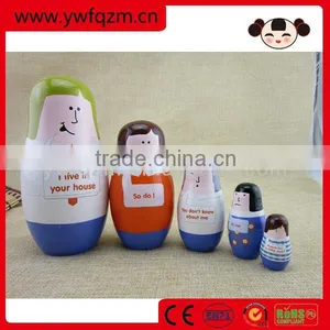 Wood Crafts Nesting Doll Wooden Matryoshka Doll thumbnail-1