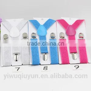 Children/ Kids/baby Strap Pants/ Trousers Suspenders Adjustable and Brace Elastic Clip Belt thumbnail-1
