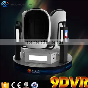 2 Players Egg Seats Touch Screen 9d Vr Cinema With 9d Headset thumbnail-1