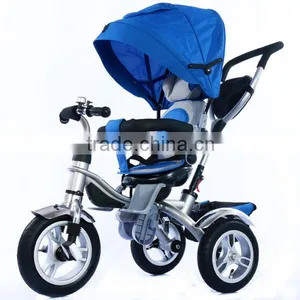 Wholesale Steel Frame Child Tricycle With Air Tyre, Cheap Kids Tricycle,Baby Tricycle Bike Baby Bicycle 3 Wheels thumbnail-1