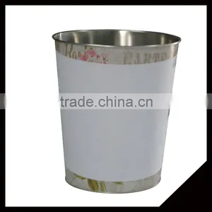 Household Colorful Large Size Metal Kitchen Waste Bin For Office/House thumbnail-1