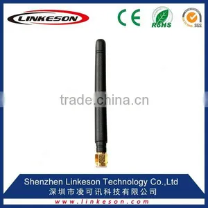 Black Rubber 315MHz SMA Male Connector Antenna thumbnail-1