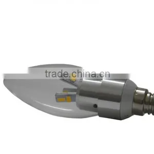 Mini Cute 5730SMD E14 Lamp Base Warm White 3w Led Candle Light thumbnail-1
