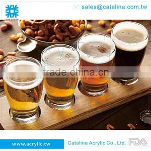 Acrylic Clear 11oz Transparent Cola Beer Glass thumbnail-5