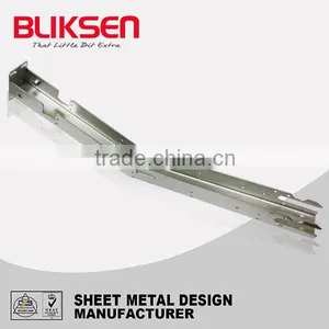 CNC Laser Cutting Metal Single Slot Shelf Bending Bracket thumbnail-5